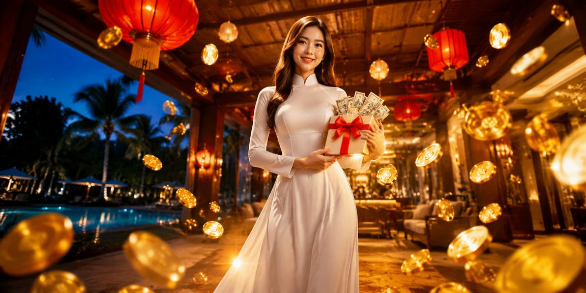 Người chơi voucher vui vẻ tại Hội An với áo dài truyền thống